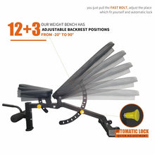 Load image into Gallery viewer, 1000LBS Multi-Functional Barbell Rack Squat Power Cage With Weight Bench (SAK35822)
