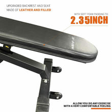 Load image into Gallery viewer, 1000LBS Multi-Functional Barbell Rack Squat Power Cage With Weight Bench (SAK35822)