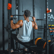 Load image into Gallery viewer, 1000LBS Multi-Functional Barbell Rack Squat Power Cage With Weight Bench (SAK35822)