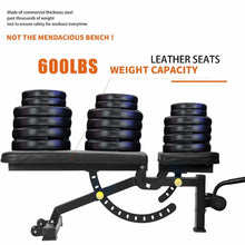 Load image into Gallery viewer, 1000LBS Multi-Functional Barbell Rack Squat Power Cage With Weight Bench (SAK35822)