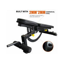 Load image into Gallery viewer, 1000LBS Multi-Functional Barbell Rack Squat Power Cage With Weight Bench (SAK35822)