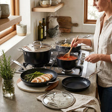 Load image into Gallery viewer, Ceramic Nonstick Cookware Set, 12-Piece