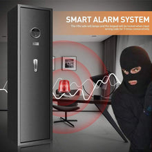 Load image into Gallery viewer, Heavy-Duty 57-Inch Anti-Theft Fireproof Biometric Gun Rifle Pistol Safe For Home, 11-12 Guns (SAK53816)