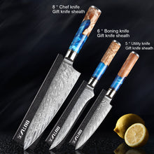 Load image into Gallery viewer, Chef's Kitchen Knife Set