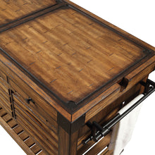 Load image into Gallery viewer, Kaif - Kitchen Cart - Distressed Chestnut