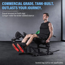 Load image into Gallery viewer, 800LBS Adjustable Lower Body Leg Extension And Curl Machine (SAK70528)