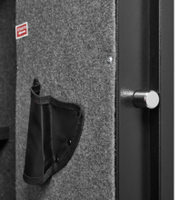 Load image into Gallery viewer, 5 gun safes with 3 pistol pockets, quick access biometric adjustable heavy-duty gun rack mounted gun safes