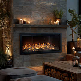 Blaze View Electric Fireplace