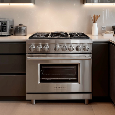 Heat Master Dual-Fuel Range