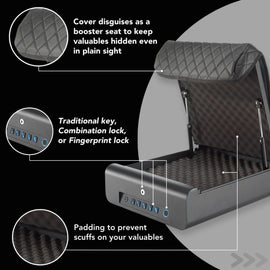 BoostedSafe Elite: Fingerprint, Key & Digital Combo
