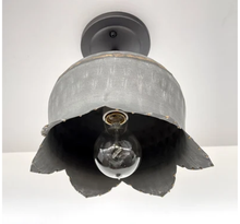Load image into Gallery viewer, Lotus Galvanized Ceiling Light