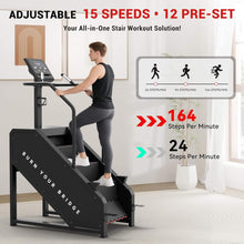 Load image into Gallery viewer, Commercial Stair Stepper With LED Display And 15 Resistance Levels (SAK91837)