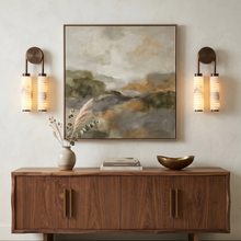 Load image into Gallery viewer, Spiral Alabaster Wall Lamp