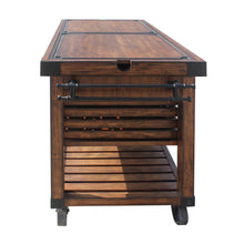 Load image into Gallery viewer, Kaif - Kitchen Cart - Distressed Chestnut