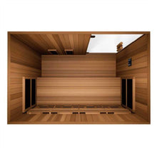 Load image into Gallery viewer, Finnmark FD-3 Full Spectrum 4-Person Capacity Home Infrared Sauna With Adjustable Sauna Feet [FD-KN003] (SAK52689)