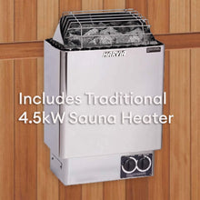Load image into Gallery viewer, Finnmark FD-5 Trinity XL 4-Person Home Infrared &amp; Steam Sauna Combo [FD-KN005] (SAK37258)