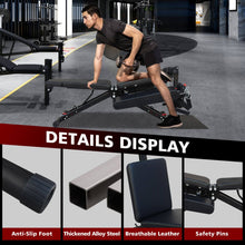 Load image into Gallery viewer, Foldable Multi-Functional Weight Bench For Full-Body Workouts With Resistance Bands, Footrest, And Leg Extender (SAK73642)