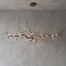 Load image into Gallery viewer, Handcrafted Sculptural Floral Branch Chandelier