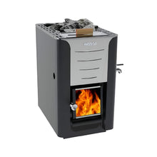 Load image into Gallery viewer, Harvia 20 ES Pro Wood Sauna Stove With Water Tank &amp; Stauna Stones, 24.1KW [WK200ES] (SAK48251)