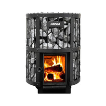 Load image into Gallery viewer, Harvia GreenFlame Legend 240 Wood Sauna Stove With Sauna Stones, 15.9KW [WK200LD] (SAK84935)
