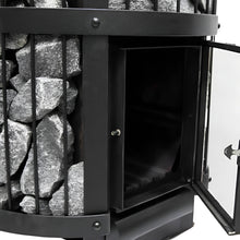 Load image into Gallery viewer, Harvia GreenFlame Legend 240 Wood Sauna Stove With Sauna Stones, 15.9KW [WK200LD] (SAK84935)