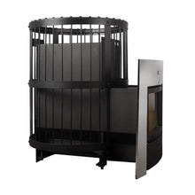 Load image into Gallery viewer, Harvia Legend Duo Wood Burning Sauna Stove/Fireplace Combo With Sauna Stones (SAK30749)