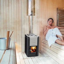Load image into Gallery viewer, Harvia Pro 20 Premium Wood-Burning Sauna Heater Stove Package [PRO20-PKG] (SAK15748)