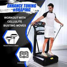 Load image into Gallery viewer, Heavy-Duty 400LBS Whole Body Vibration Plate Workout Machine (SAK57390)