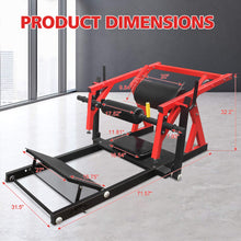 Load image into Gallery viewer, Heavy-Duty High Strength Steel Hip Thruster With Non-Slip Handles And Comfortable Foam Paddings (SAK92581)