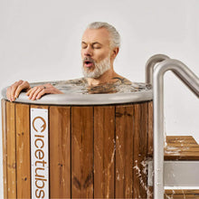 Load image into Gallery viewer, Icetubs IceBarrel Thermowood And Fiberglass Cold Plunge Immersion Tub (SAK68129)