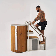 Load image into Gallery viewer, Icetubs IceBarrel Thermowood And Fiberglass Cold Plunge Immersion Tub (SAK68129)