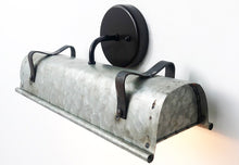 Load image into Gallery viewer, Galvanized Metal Wall Vanity Light
