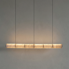 Load image into Gallery viewer, Linear Alabaster LED Chandelier