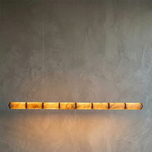 Load image into Gallery viewer, Linear Alabaster LED Chandelier
