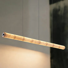 Load image into Gallery viewer, Linear Alabaster LED Chandelier