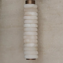 Load image into Gallery viewer, Spiral Alabaster Wall Lamp