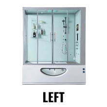 Load image into Gallery viewer, Maya Bath Platinum Catania Steam Shower With 6 Acupuncture Jets (SAK42985)