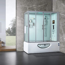 Load image into Gallery viewer, Maya Bath Platinum Catania Steam Shower With 6 Acupuncture Jets (SAK42985)