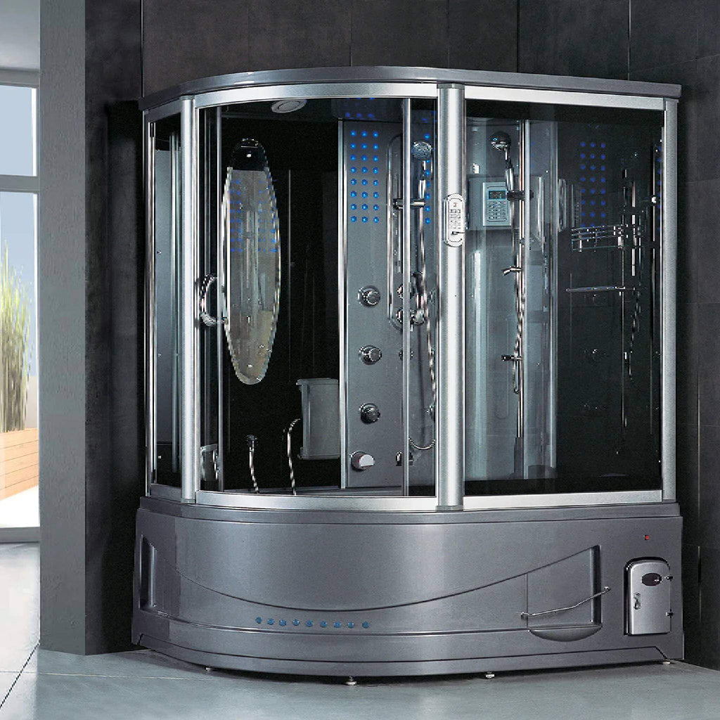 Maya Bath Siena Steam Shower With 10 Acupuncture Jets (SAK31847)