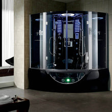 Load image into Gallery viewer, Maya Bath Valencia Steam Shower Massage Bathtub With LCD TV (SAK20479)