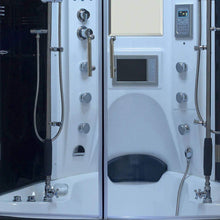 Load image into Gallery viewer, Maya Bath Valencia Steam Shower Massage Bathtub With LCD TV (SAK20479)