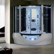 Load image into Gallery viewer, Maya Bath Valencia Steam Shower Massage Bathtub With LCD TV (SAK20479)
