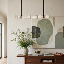 Load image into Gallery viewer, Padana Alabaster Chandelier