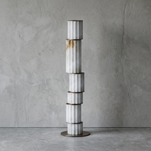Load image into Gallery viewer, Padana Alabaster Floor Lamp