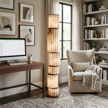 Load image into Gallery viewer, Padana Alabaster Floor Lamp