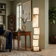 Load image into Gallery viewer, Padana Alabaster Floor Lamp