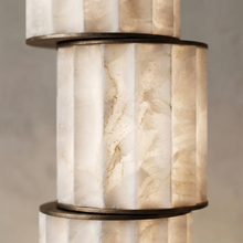 Load image into Gallery viewer, Padana Alabaster Floor Lamp