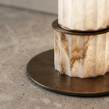 Load image into Gallery viewer, Padana Alabaster Floor Lamp