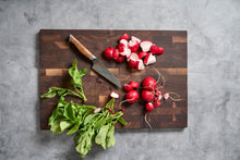Load image into Gallery viewer, SteelCore™ 2-in-1 Walnut Cutting Board, 18"x12"