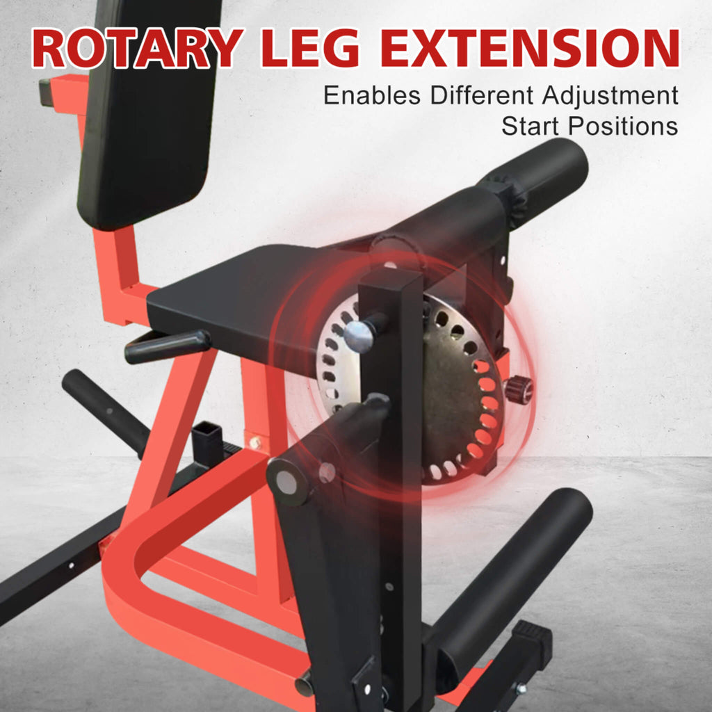 Premium 3-In-1 Multi-Functional Adjustable Leg Extension And Curl Machine For Lower Body Workouts (SAK21427)